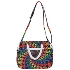 Rope Handles Shoulder Strap Bag 