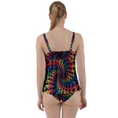 Twist Front Tankini Set 
