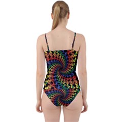 Cut Out Top Tankini Set 
