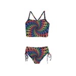 Deadhead Bears Band  Colorsdead Head Grateful Dead Pattern Girls  Tankini Swimsuit