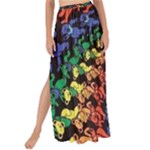 Deadhead Bears Band  Colorsdead Head Grateful Dead Pattern Maxi Chiffon Tie-Up Sarong