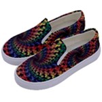 Deadhead Bears Band  Colorsdead Head Grateful Dead Pattern Kids  Canvas Slip Ons