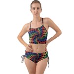 Deadhead Bears Band  Colorsdead Head Grateful Dead Pattern Mini Tank Bikini Set