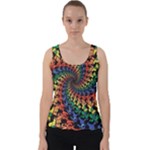 Deadhead Bears Band  Colorsdead Head Grateful Dead Pattern Velvet Tank Top