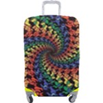 Deadhead Bears Band  Colorsdead Head Grateful Dead Pattern Luggage Cover (Large)