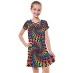 Deadhead Bears Band  Colorsdead Head Grateful Dead Pattern Kids  Cross Web Dress