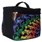 Deadhead Bears Band  Colorsdead Head Grateful Dead Pattern Make Up Travel Bag (Small)