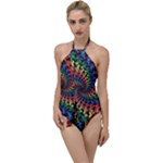 Deadhead Bears Band  Colorsdead Head Grateful Dead Pattern Go with the Flow One Piece Swimsuit