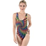 Deadhead Bears Band  Colorsdead Head Grateful Dead Pattern High Leg Strappy Swimsuit