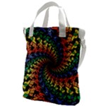 Deadhead Bears Band  Colorsdead Head Grateful Dead Pattern Canvas Messenger Bag