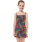 Deadhead Bears Band  Colorsdead Head Grateful Dead Pattern Kids  Summer Sun Dress