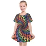 Deadhead Bears Band  Colorsdead Head Grateful Dead Pattern Kids  Smock Dress