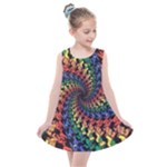 Deadhead Bears Band  Colorsdead Head Grateful Dead Pattern Kids  Summer Dress