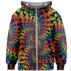 Kids  Zipper Hoodie Without Drawstring 