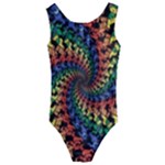 Deadhead Bears Band  Colorsdead Head Grateful Dead Pattern Kids  Cut-Out Back One Piece Swimsuit