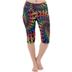 Deadhead Bears Band  Colorsdead Head Grateful Dead Pattern Lightweight Velour Cropped Yoga Leggings