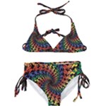 Deadhead Bears Band  Colorsdead Head Grateful Dead Pattern Kids  Classic Bikini Set