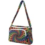 Deadhead Bears Band  Colorsdead Head Grateful Dead Pattern Front Pocket Crossbody Bag