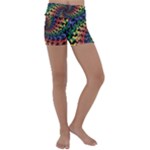 Deadhead Bears Band  Colorsdead Head Grateful Dead Pattern Kids  Lightweight Velour Yoga Shorts