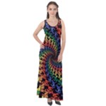 Deadhead Bears Band  Colorsdead Head Grateful Dead Pattern Sleeveless Velour Maxi Dress