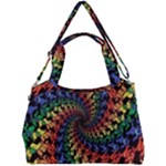 Deadhead Bears Band  Colorsdead Head Grateful Dead Pattern Double Compartment Shoulder Bag