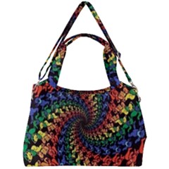 Double Compartment Shoulder Bag 