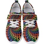 Deadhead Bears Band  Colorsdead Head Grateful Dead Pattern Men s Velcro Strap Shoes