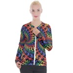 Deadhead Bears Band  Colorsdead Head Grateful Dead Pattern Casual Zip Up Jacket