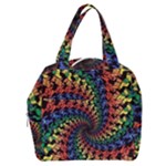 Deadhead Bears Band  Colorsdead Head Grateful Dead Pattern Boxy Hand Bag