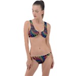 Deadhead Bears Band  Colorsdead Head Grateful Dead Pattern Ring Detail Crop Bikini Set