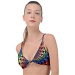 Deadhead Bears Band  Colorsdead Head Grateful Dead Pattern Knot Up Bikini Top