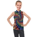 Deadhead Bears Band  Colorsdead Head Grateful Dead Pattern Kids  Sleeveless Polo Tee