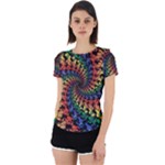 Deadhead Bears Band  Colorsdead Head Grateful Dead Pattern Back Cut Out Sport Tee