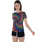 Deadhead Bears Band  Colorsdead Head Grateful Dead Pattern Back Circle Cutout Sports Tee