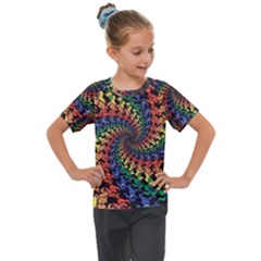 Kids  Mesh Piece T-Shirt 