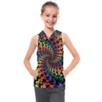 Deadhead Bears Band  Colorsdead Head Grateful Dead Pattern Kids  Sleeveless Hoodie