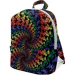 Deadhead Bears Band  Colorsdead Head Grateful Dead Pattern Zip Up Backpack