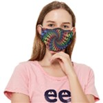 Deadhead Bears Band  Colorsdead Head Grateful Dead Pattern Fitted Cloth Face Mask (Adult)