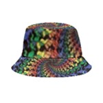 Deadhead Bears Band  Colorsdead Head Grateful Dead Pattern Inside Out Bucket Hat