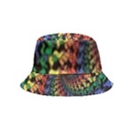 Deadhead Bears Band  Colorsdead Head Grateful Dead Pattern Inside Out Bucket Hat (Kids)