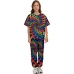 Deadhead Bears Band  Colorsdead Head Grateful Dead Pattern Kids  Tee and Pants Sports Set