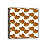 Biscuits Photo Motif Pattern Mini Canvas 4  x 4  (Stretched)