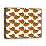 Biscuits Photo Motif Pattern Canvas 10  x 8  (Stretched)