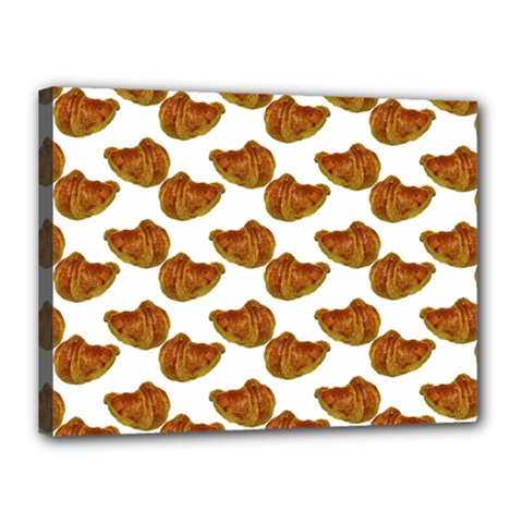 Biscuits Photo Motif Pattern Canvas 16  x 12  (Stretched) from ArtsNow.com