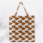 Biscuits Photo Motif Pattern Grocery Tote Bag