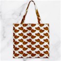 Zipper Grocery Tote Bag 