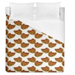 Biscuits Photo Motif Pattern Duvet Cover (Queen Size)