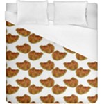 Biscuits Photo Motif Pattern Duvet Cover (King Size)