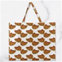 Zipper Large Tote Bag 