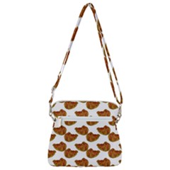Zipper Messenger Bag 